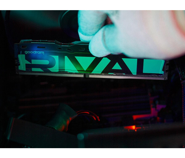 GOODRAM 16GB (1x16GB) 3200 CL16 Rival Radiant Green - 1568970 - zdjęcie 5